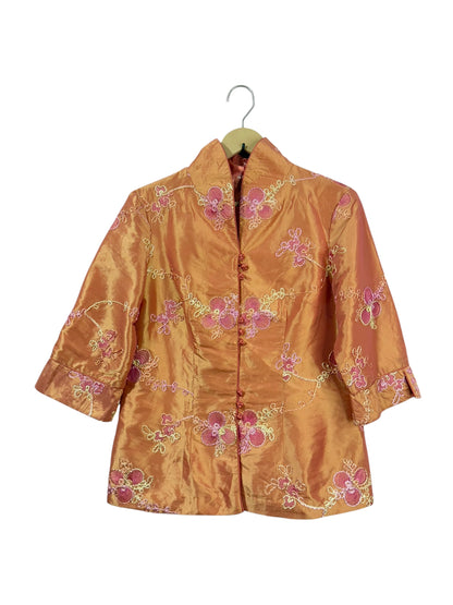 Embroidered Silk Vintage Jacket