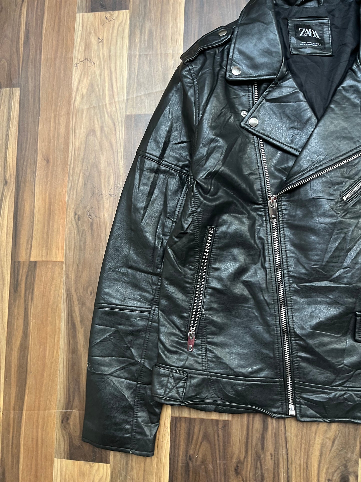 Zara Biker Leather Jacket