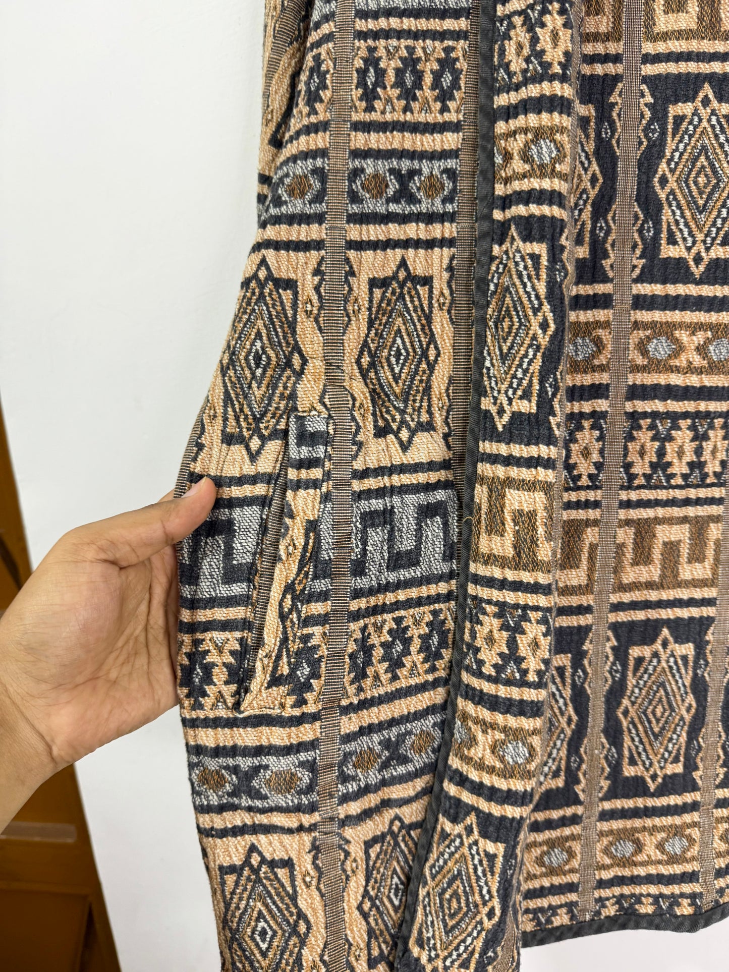 JACQUARD SHRUG Vintage Jacket