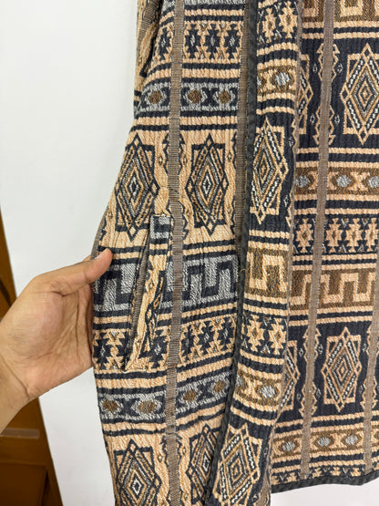 JACQUARD SHRUG Vintage Jacket