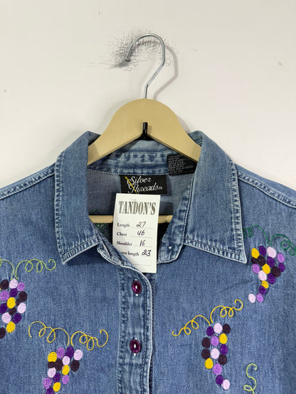 Silver Threads Denim Shirt