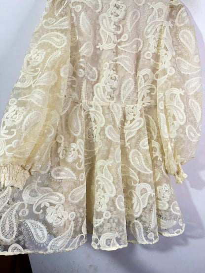 Embroidered net Vintage Jacket