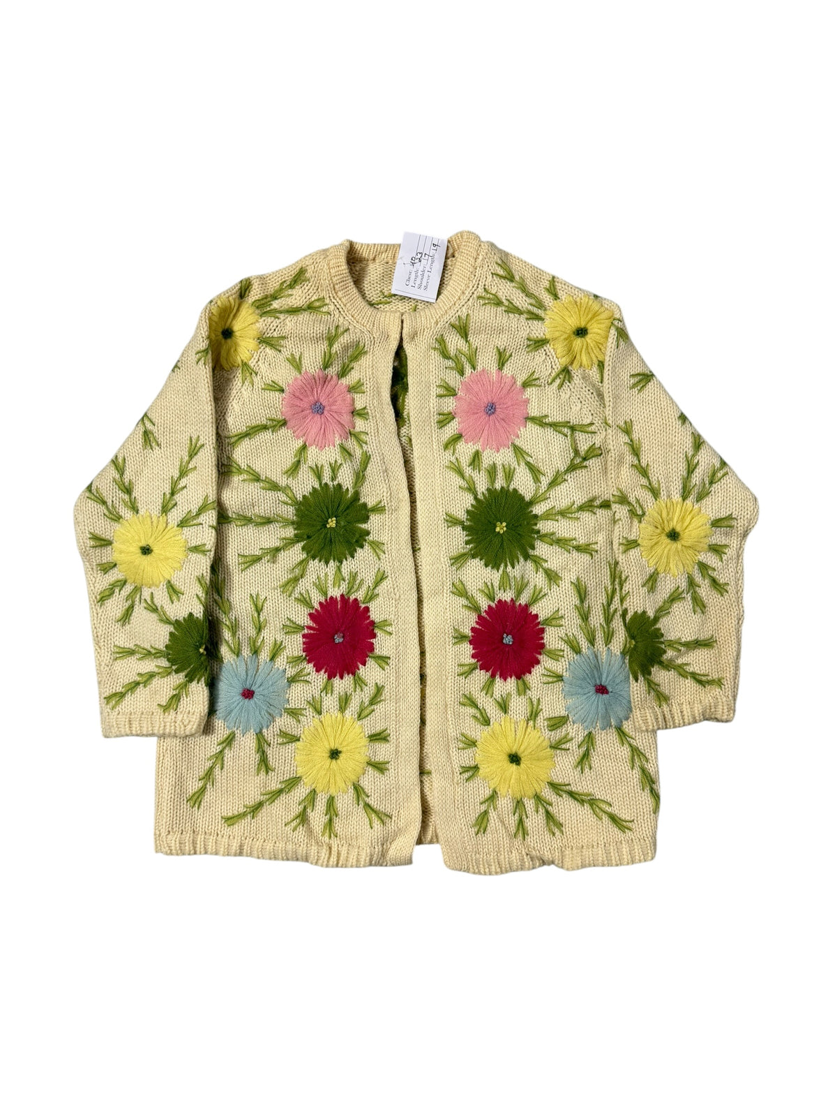 FLORAL Woolen Sweater