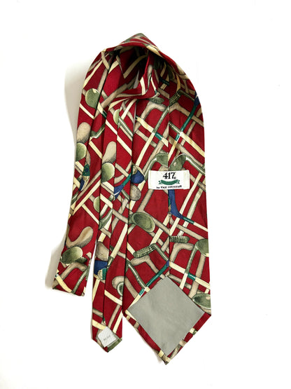 417 by Van Heusen Vintage Silk Tie