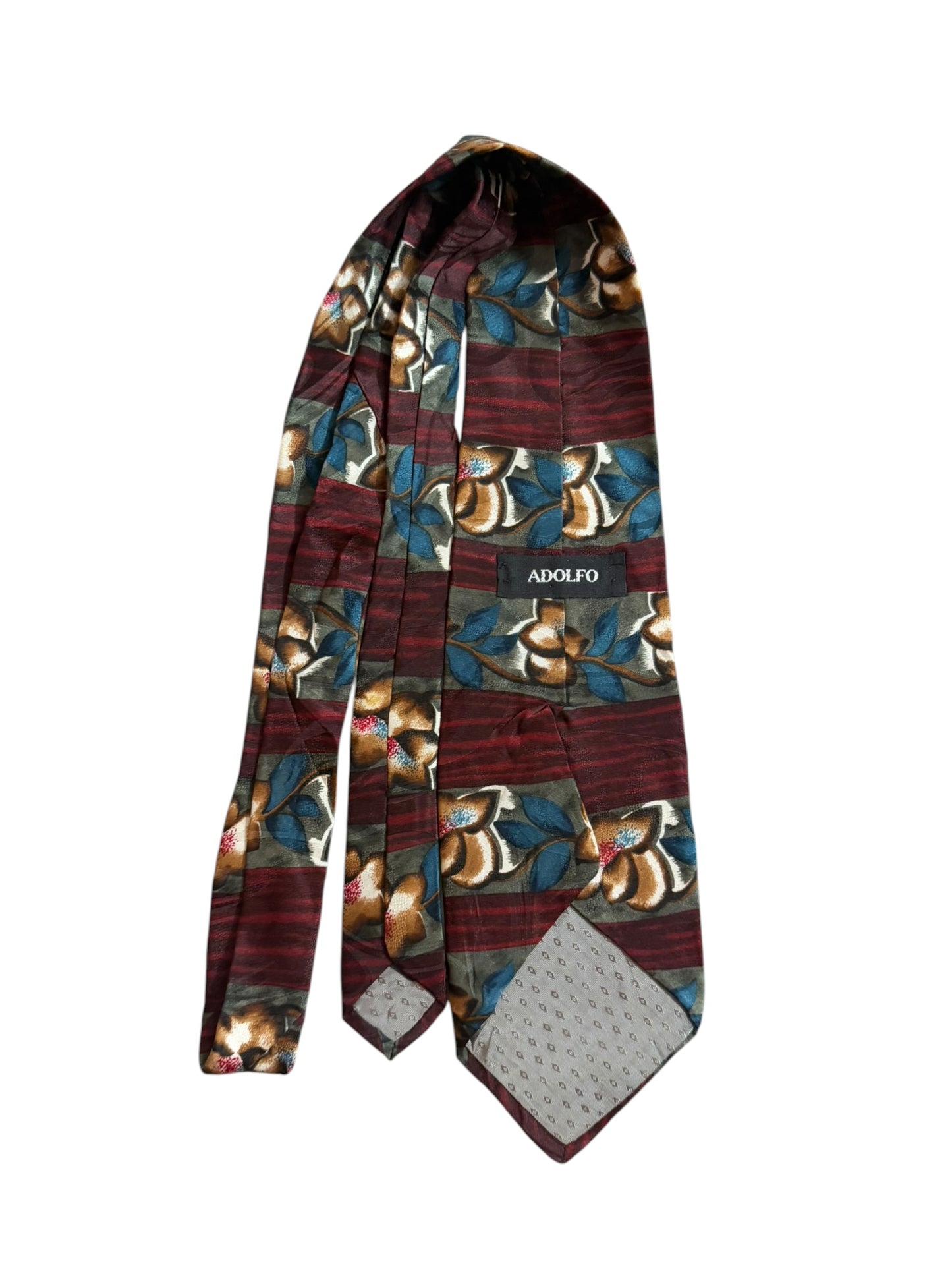 Adolfo Vintage Silk Tie
