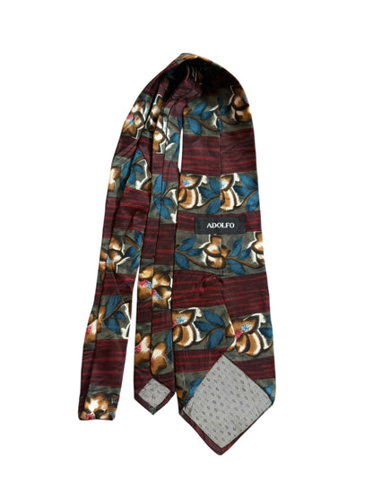 Adolfo Vintage Silk Tie