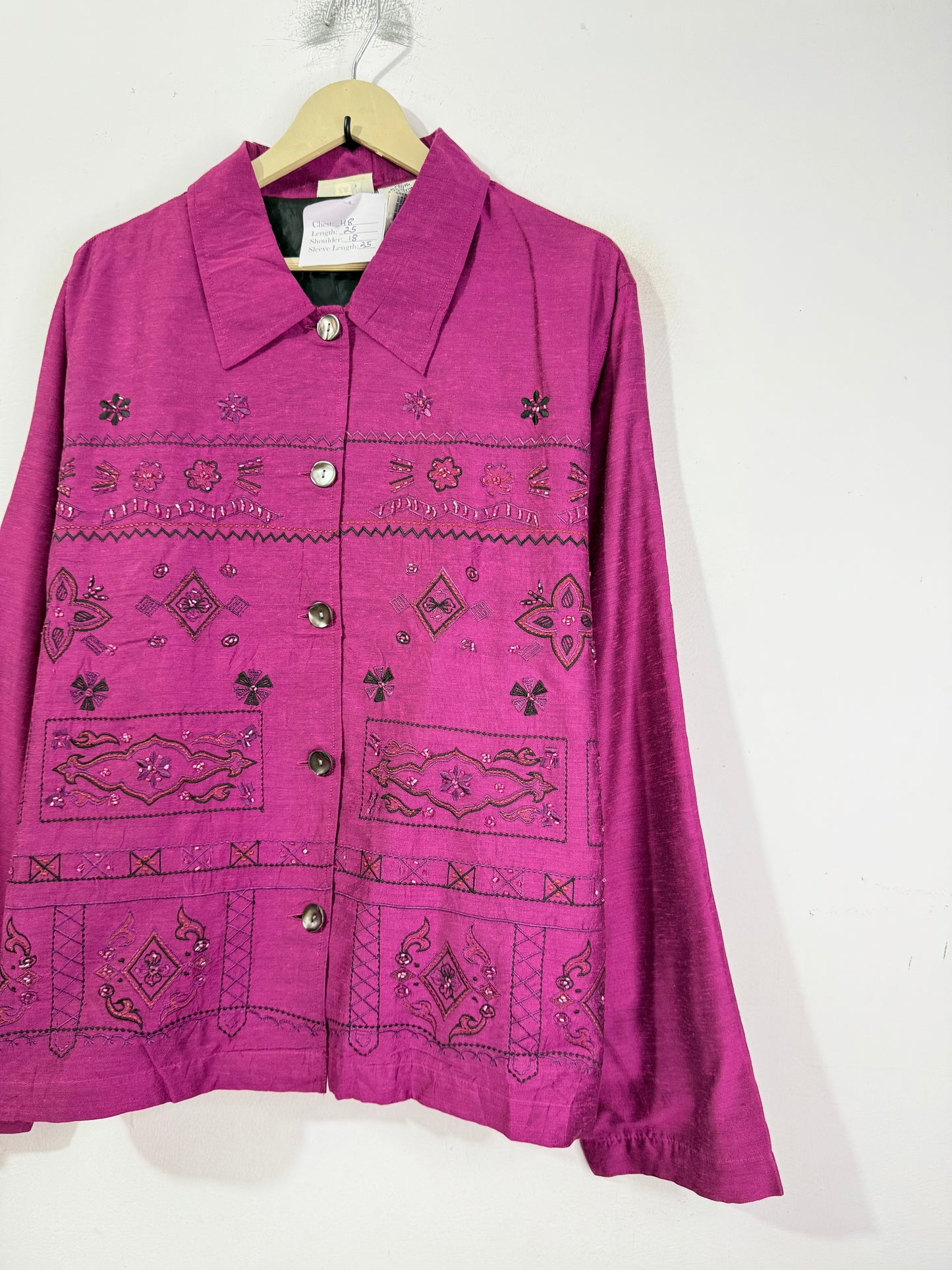 Hand embroidered Vintage Jacket