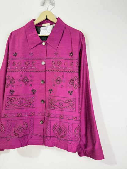 Hand embroidered Vintage Jacket