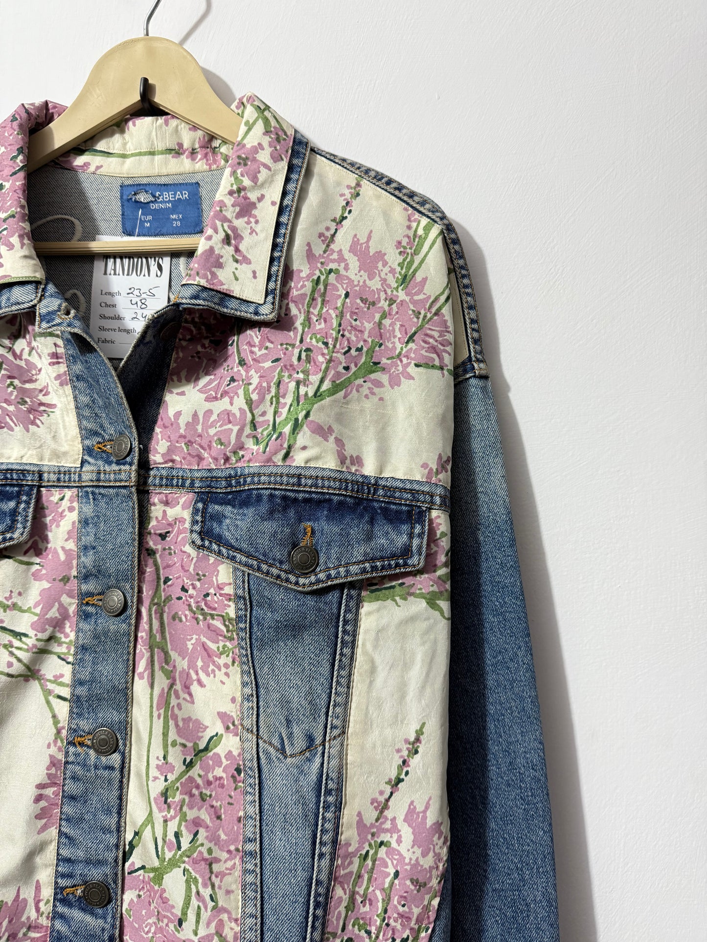 Customised patch Denim Jacket