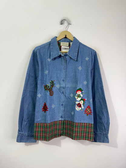 Lenon Grass Denim Shirt