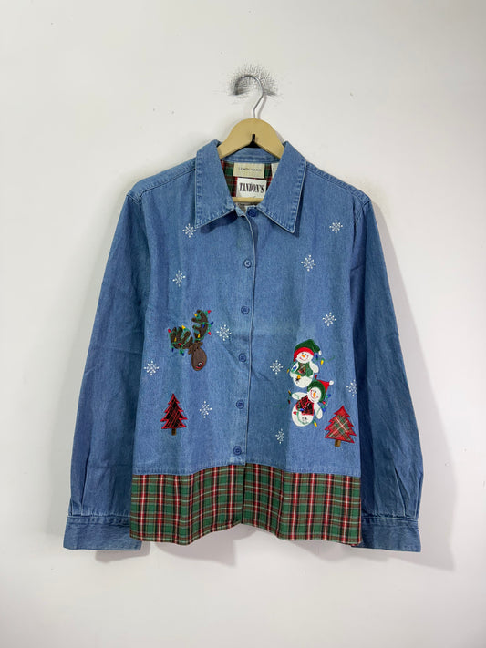 Lenon Grass Denim Shirt
