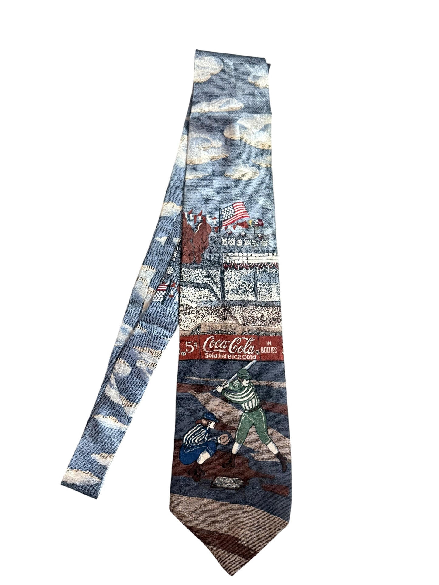 Coca cola Vintage Silk Tie