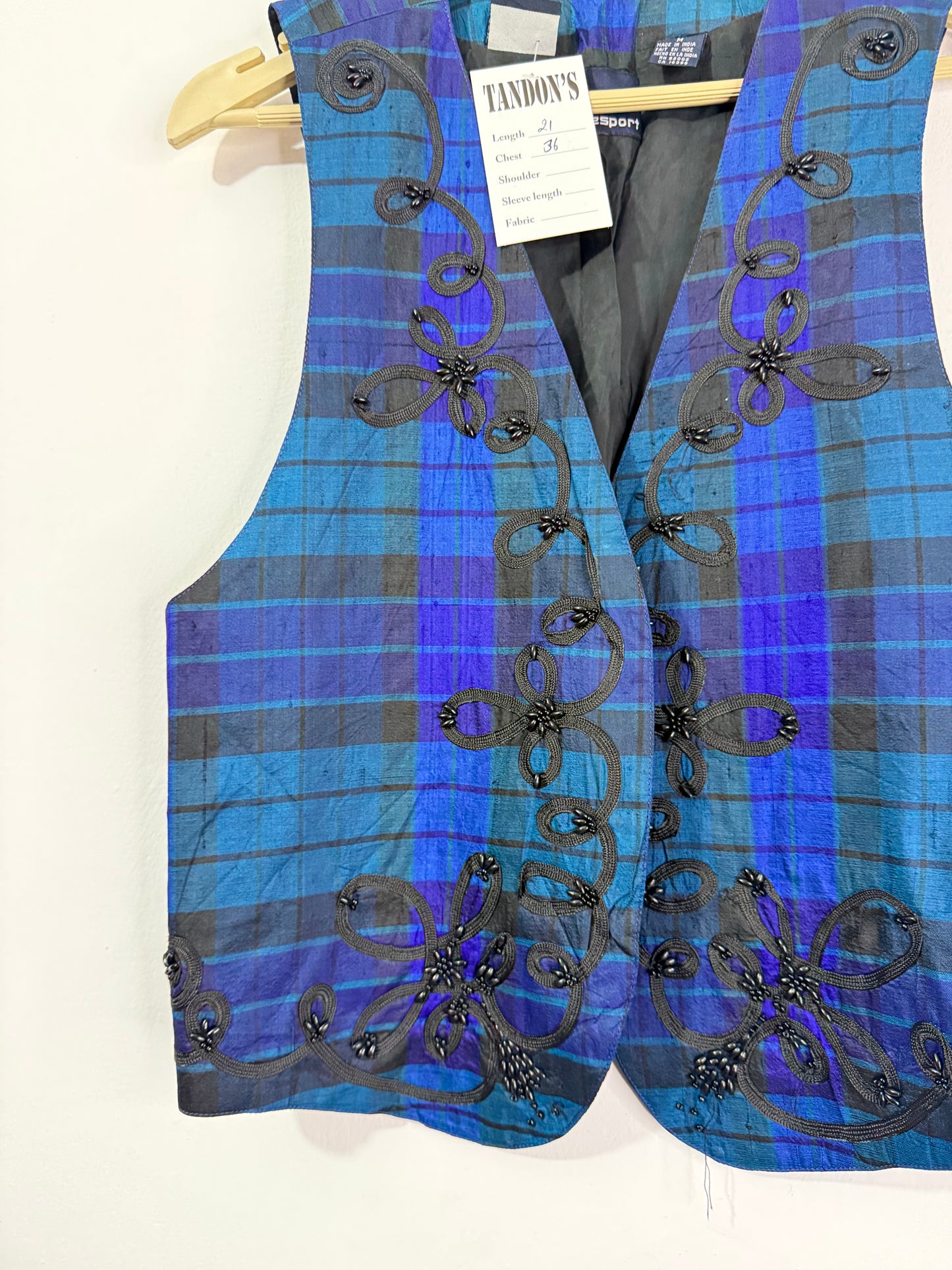 Embroidered Vest