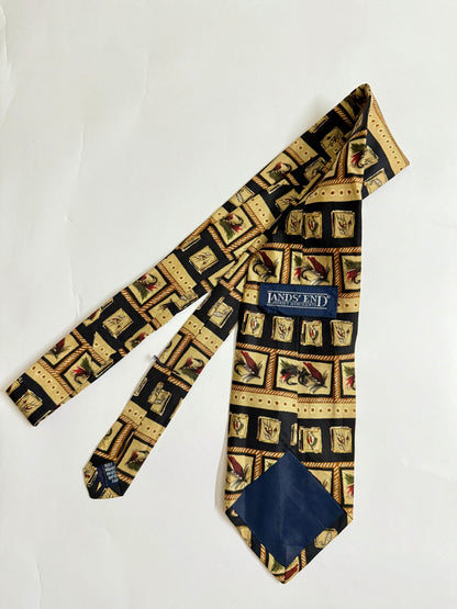Lands’ End Vintage Silk Tie