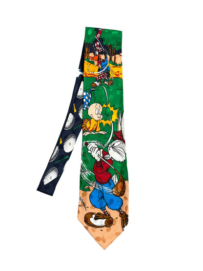 Looney tunes Mania Vintage Silk Tie