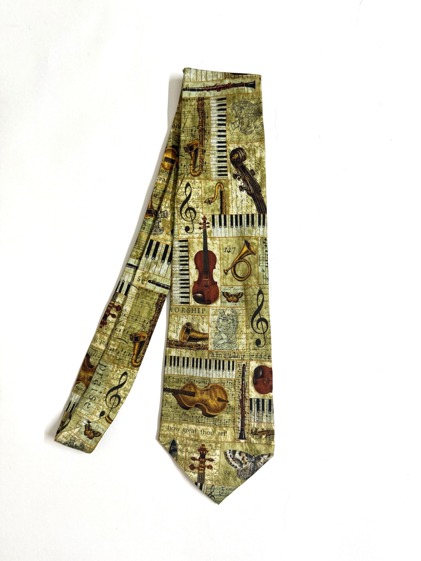 Larson Vintage Silk Tie