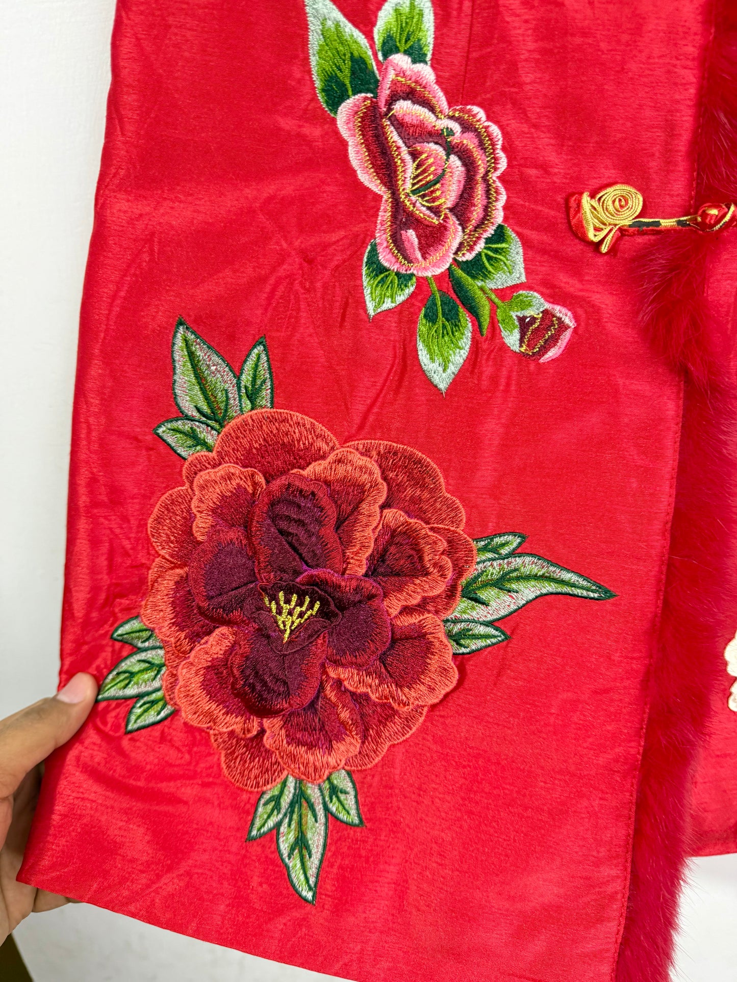 Silk Embroidered Vest