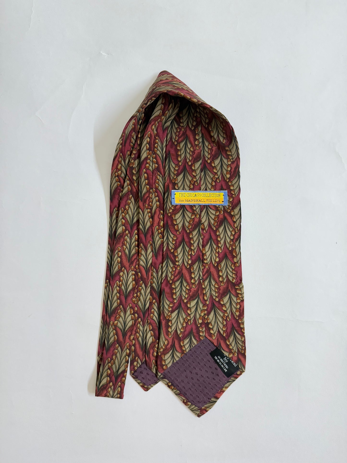 The Chicago Collection Vintage silk tie