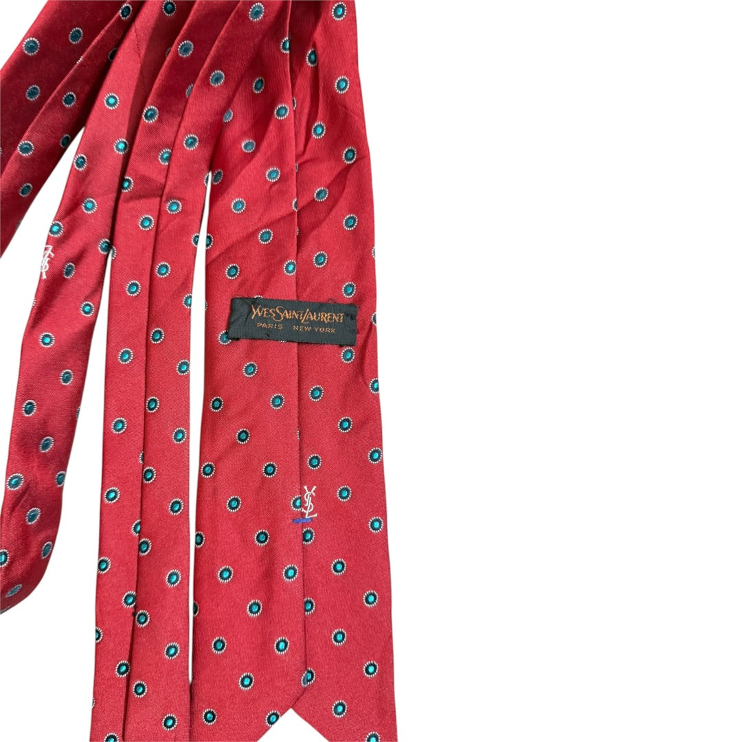 Yes Saint Laurent Vintage Silk Tie