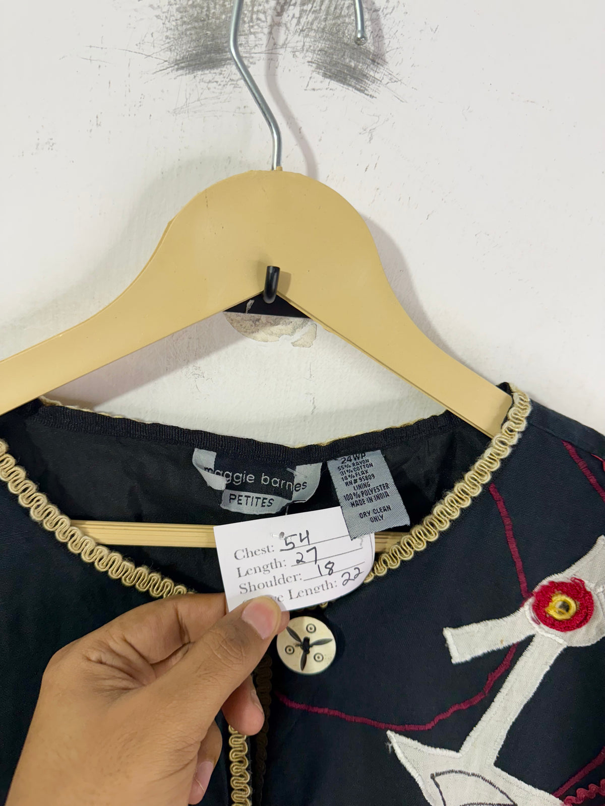 Maggie Barnes vintage Jacket