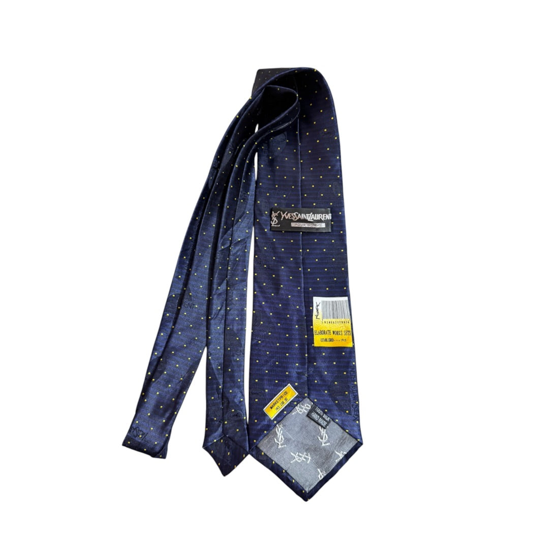 Yes Saint Laurent Vintage Silk Tie