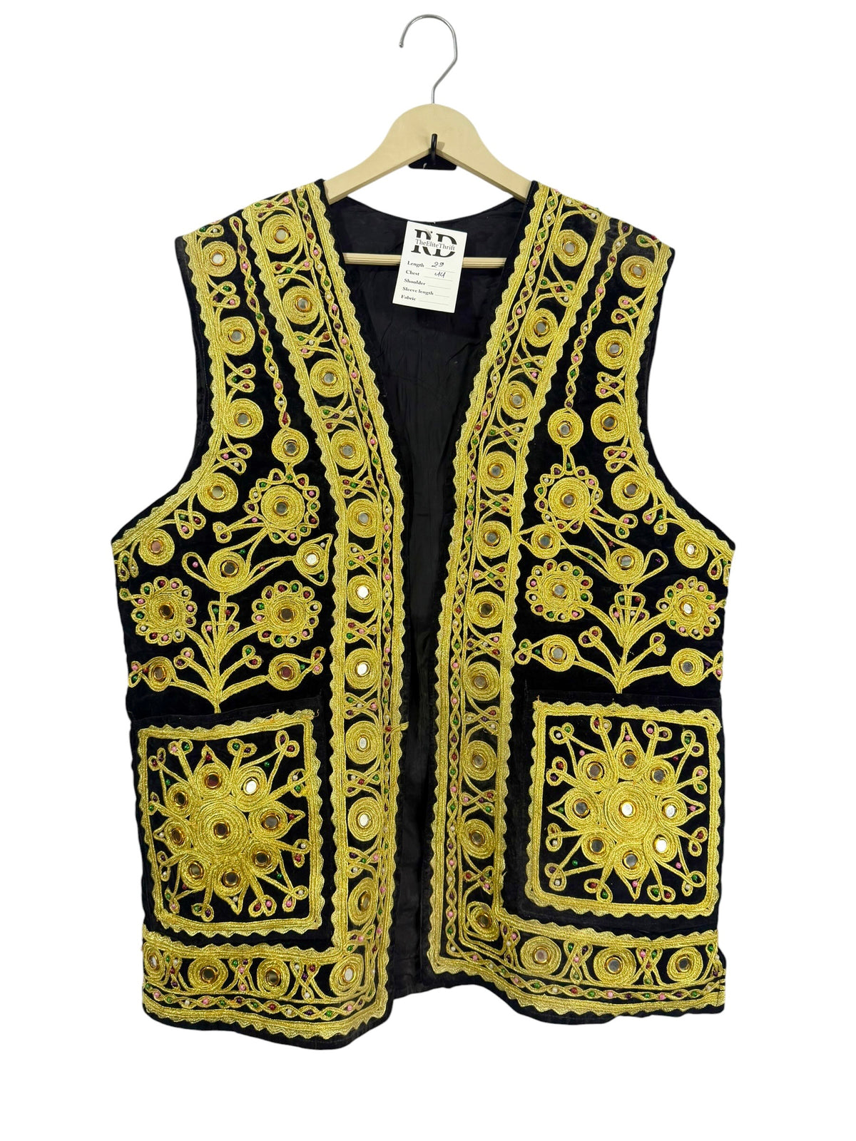 Embroidered Vest