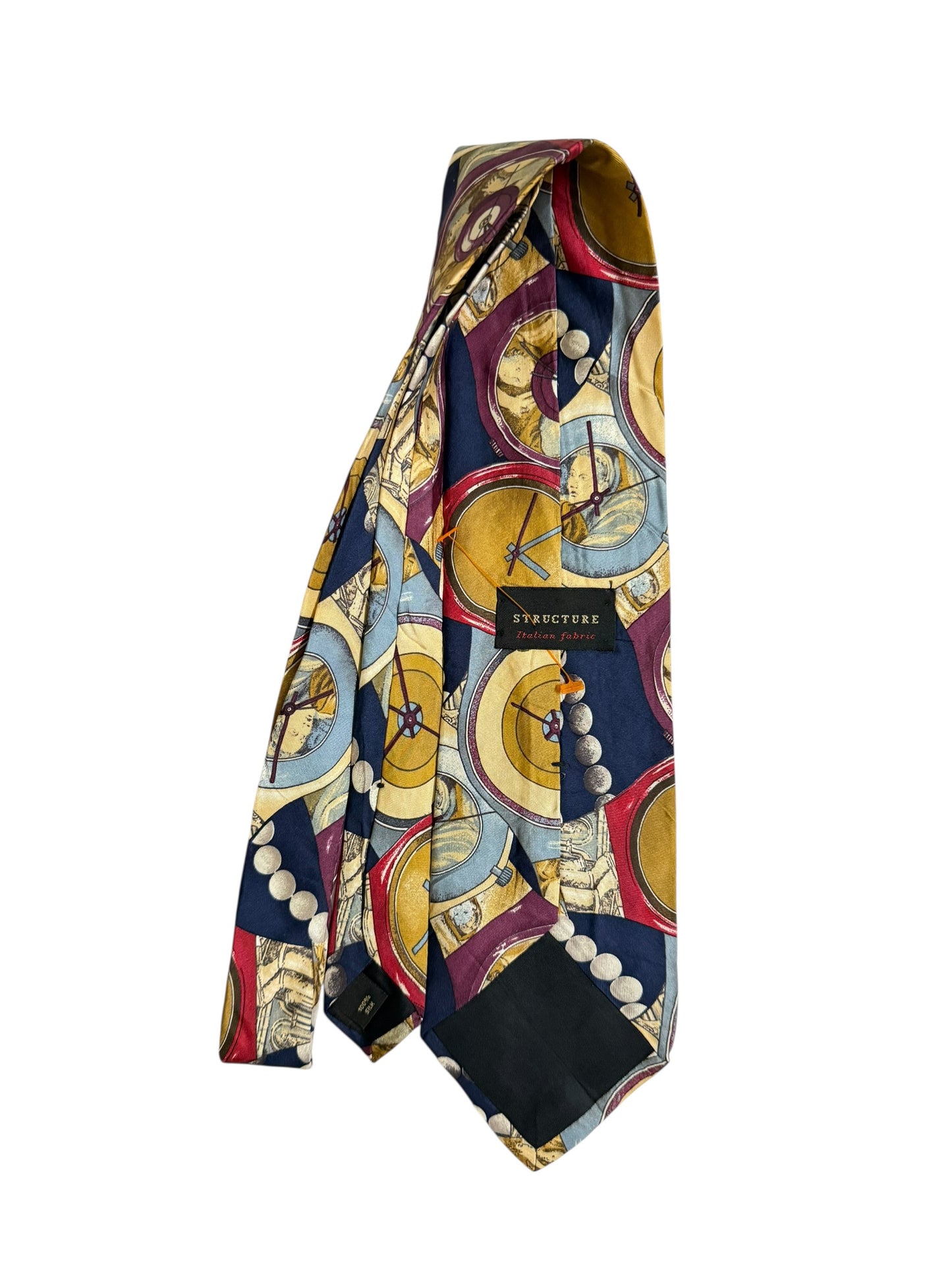 Structure Vintage Silk Tie