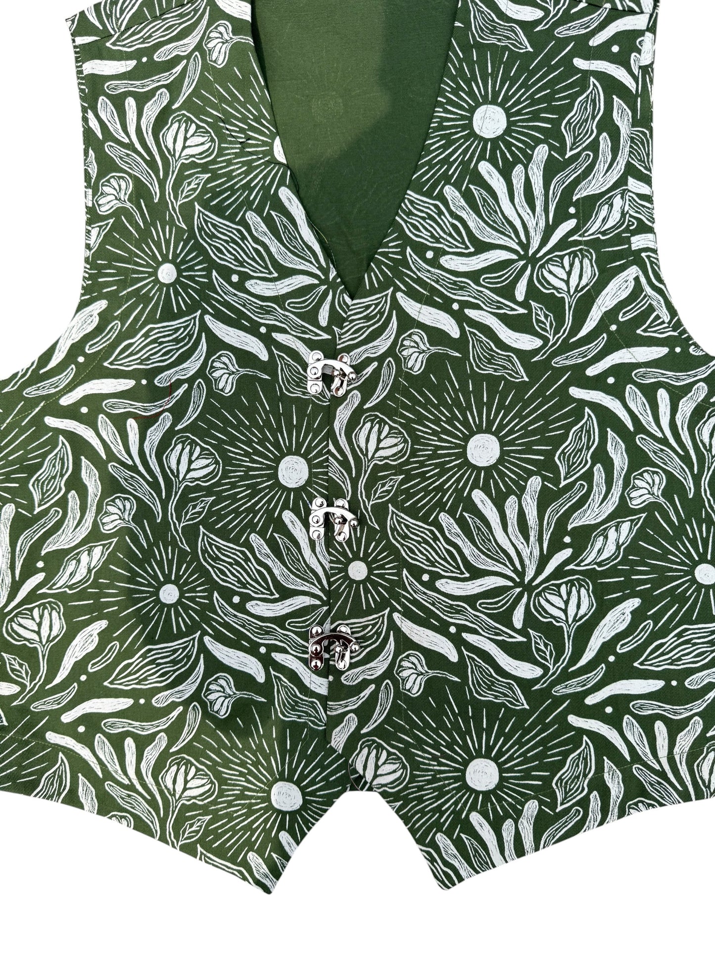 Moss Garden vest 100% Cotton