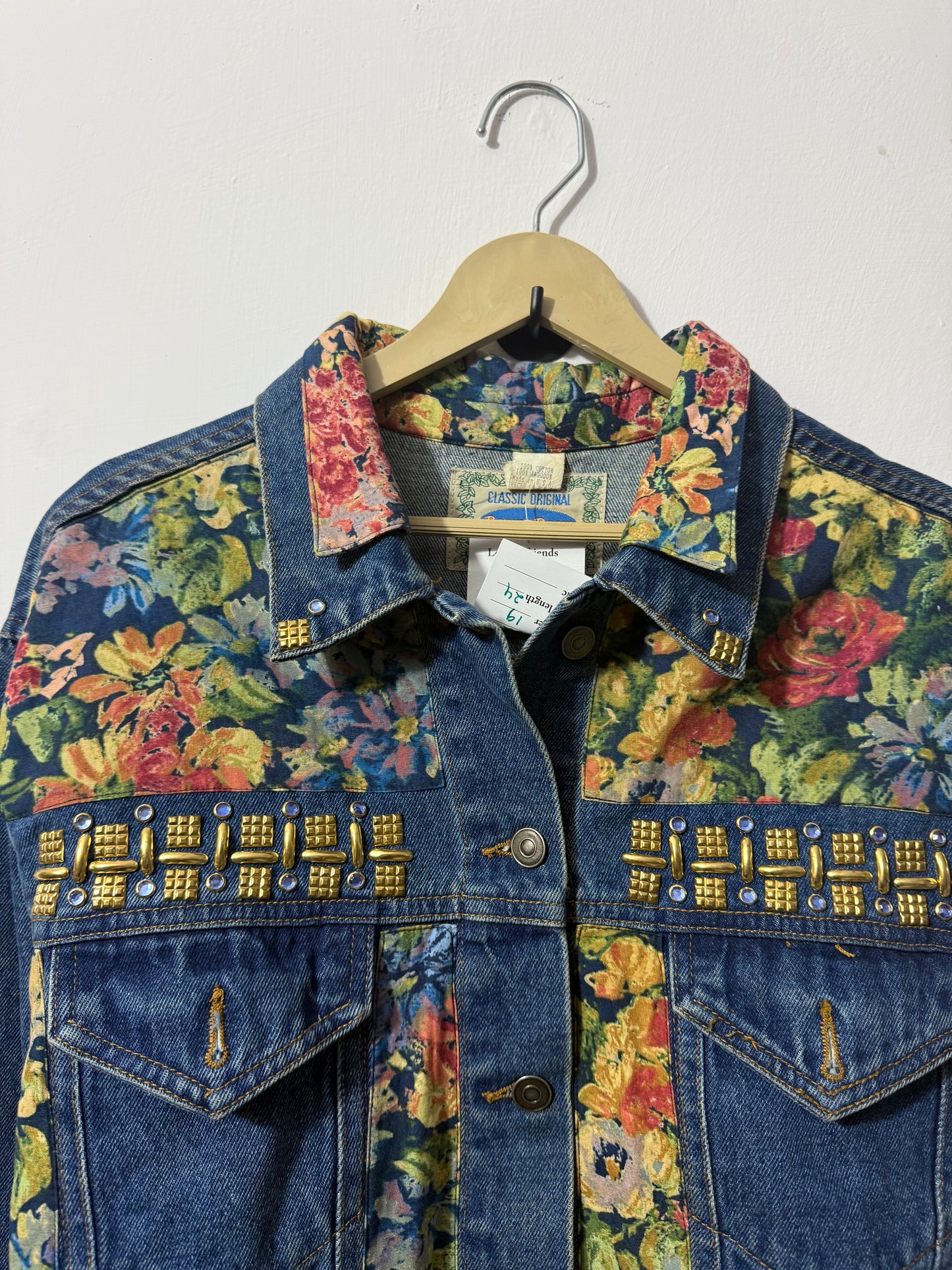 Customised patch  Denim Jacket