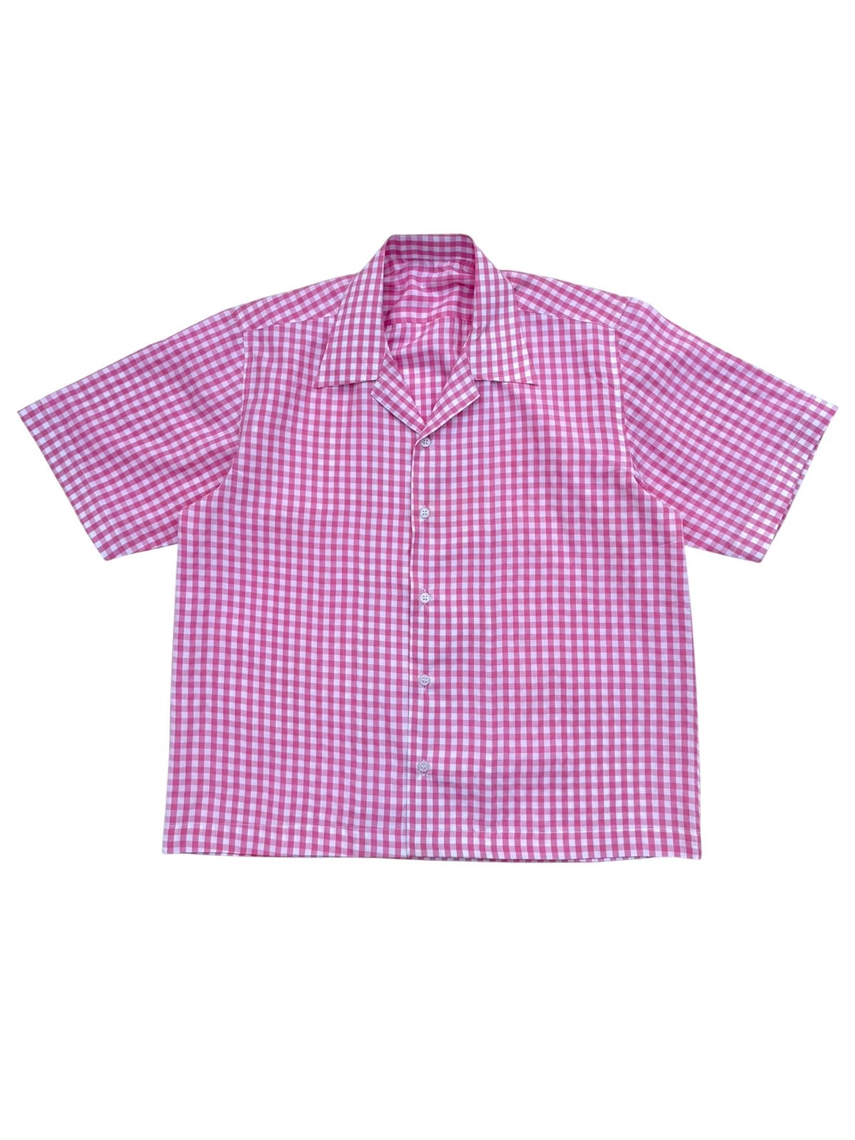 Pink Check 100% Cotton shirt