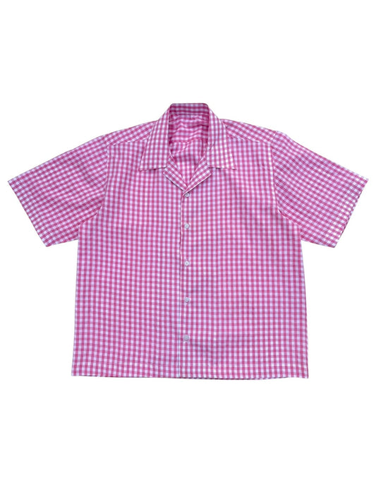 Pink Check 100% Cotton shirt