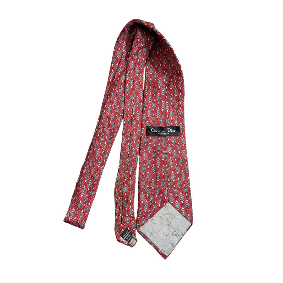 Christian Dior Vintage Silk Tie