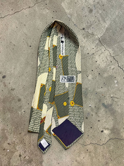 Ralph Marlin Vintage Silk Tie