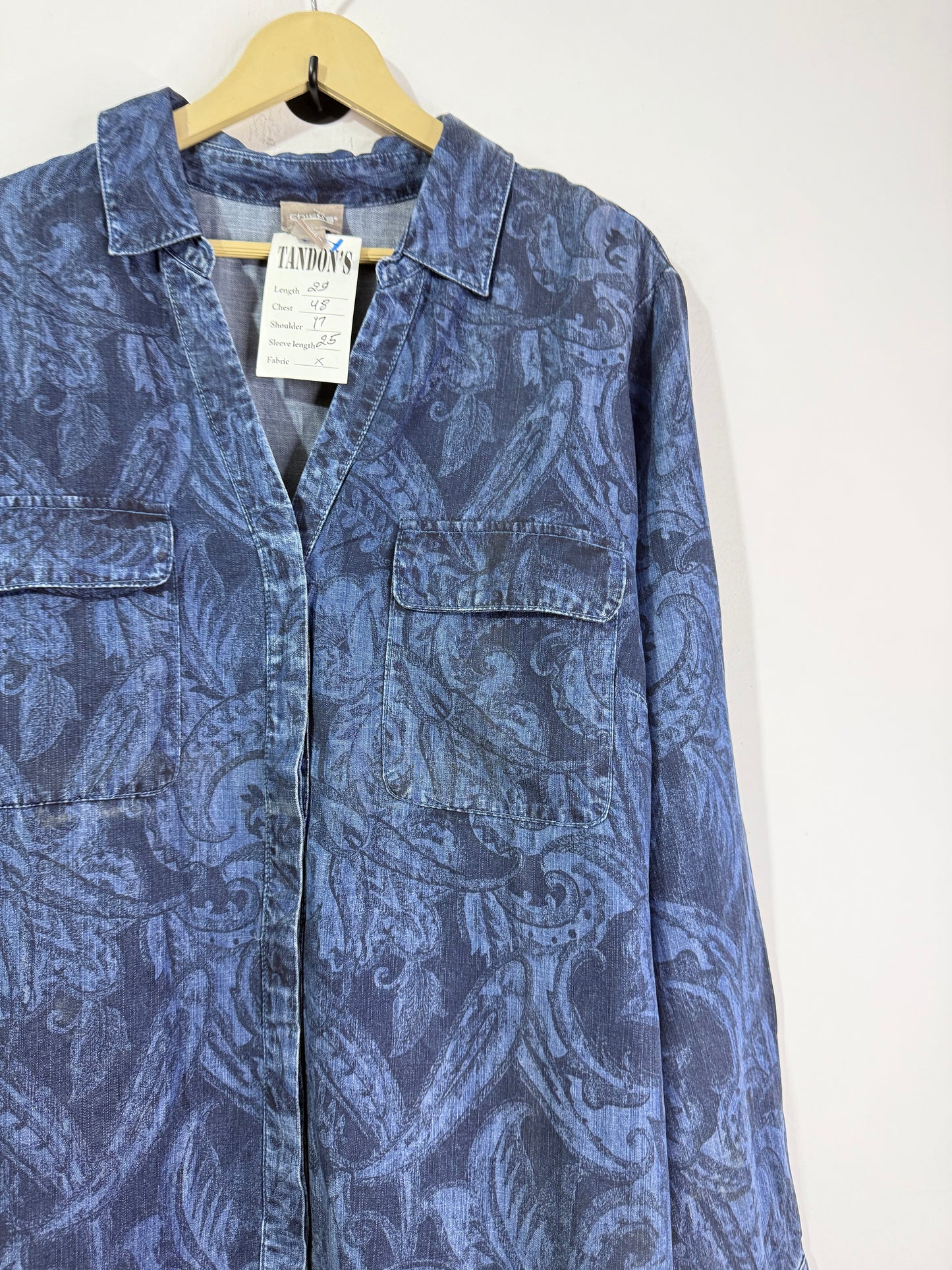 Silver Threads Denim Shirt