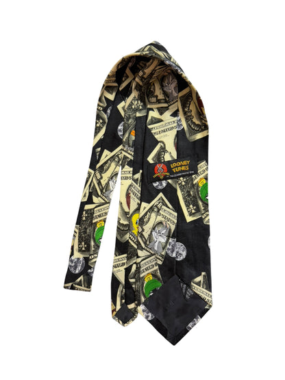 Looney Tunes Warner Bros Vintage Silk Tie