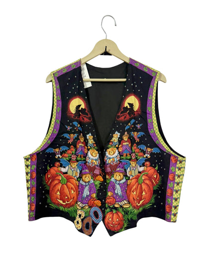 HALLOWINE PRINT Vintage Vest