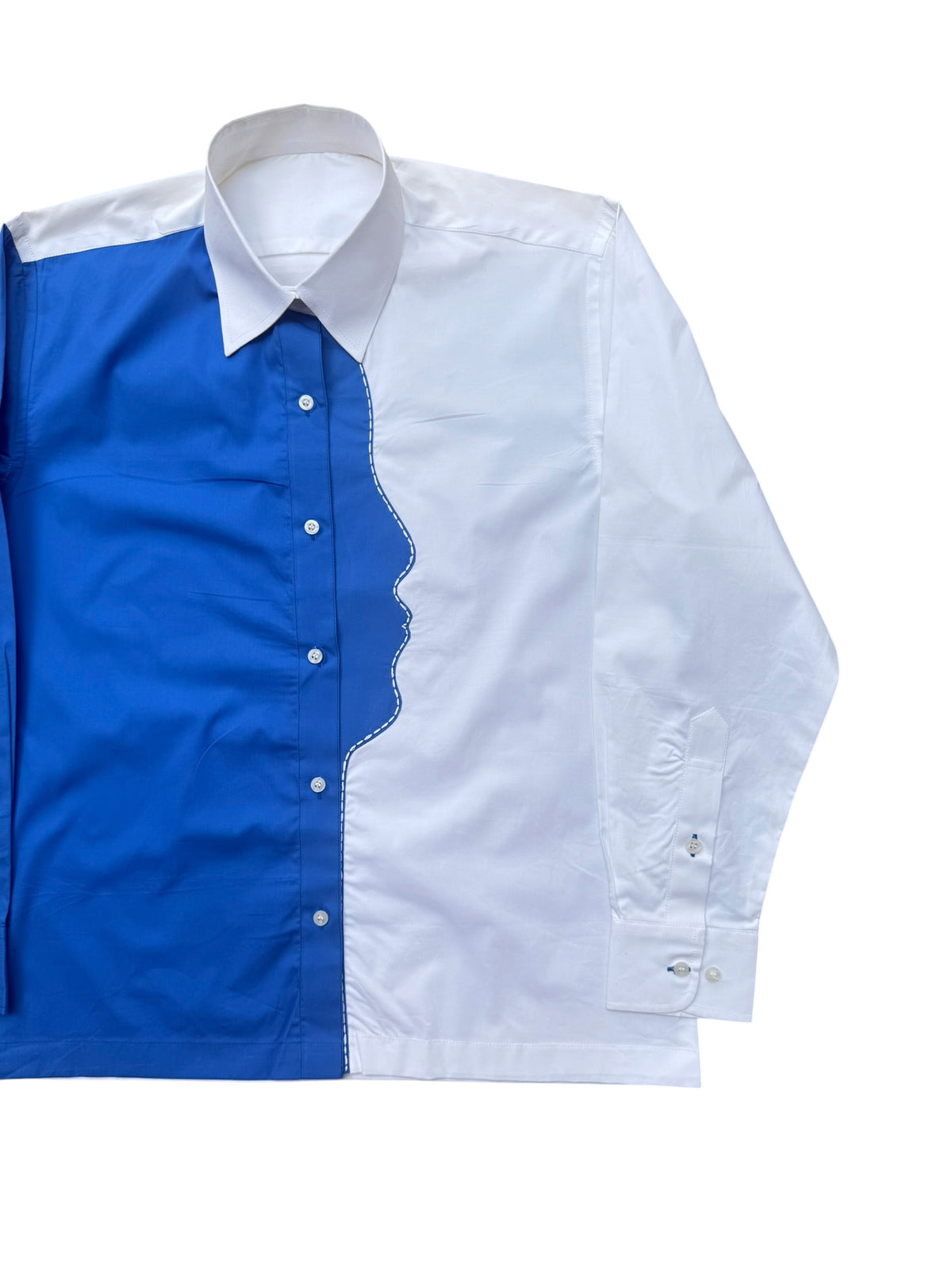 Blue Mirage 100% Cotton Shirt