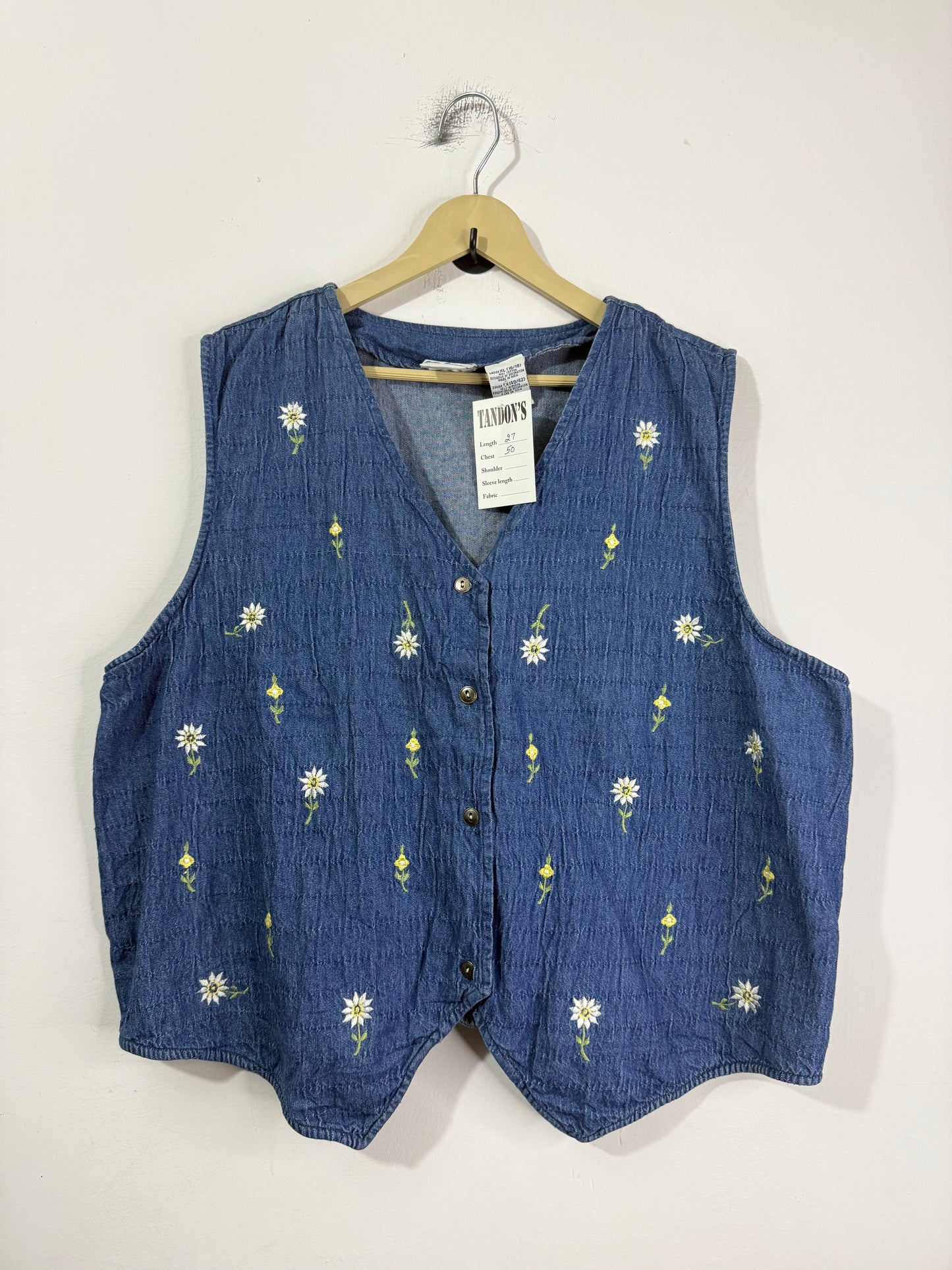 Denim vest