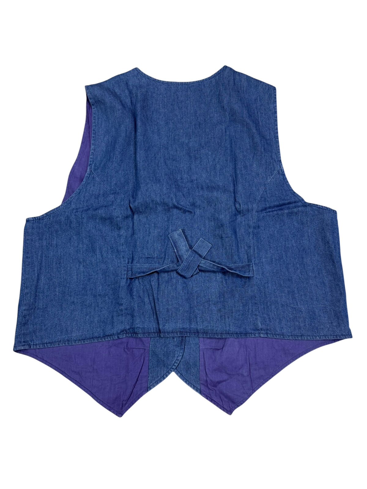 Karen Scott Denim Vest