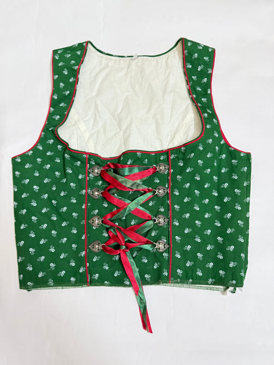 Green Corset Top