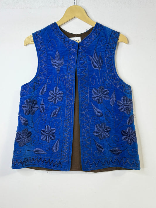 Embroidered vest