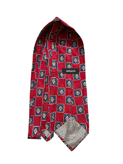 Adolfo Vintage Silk Tie