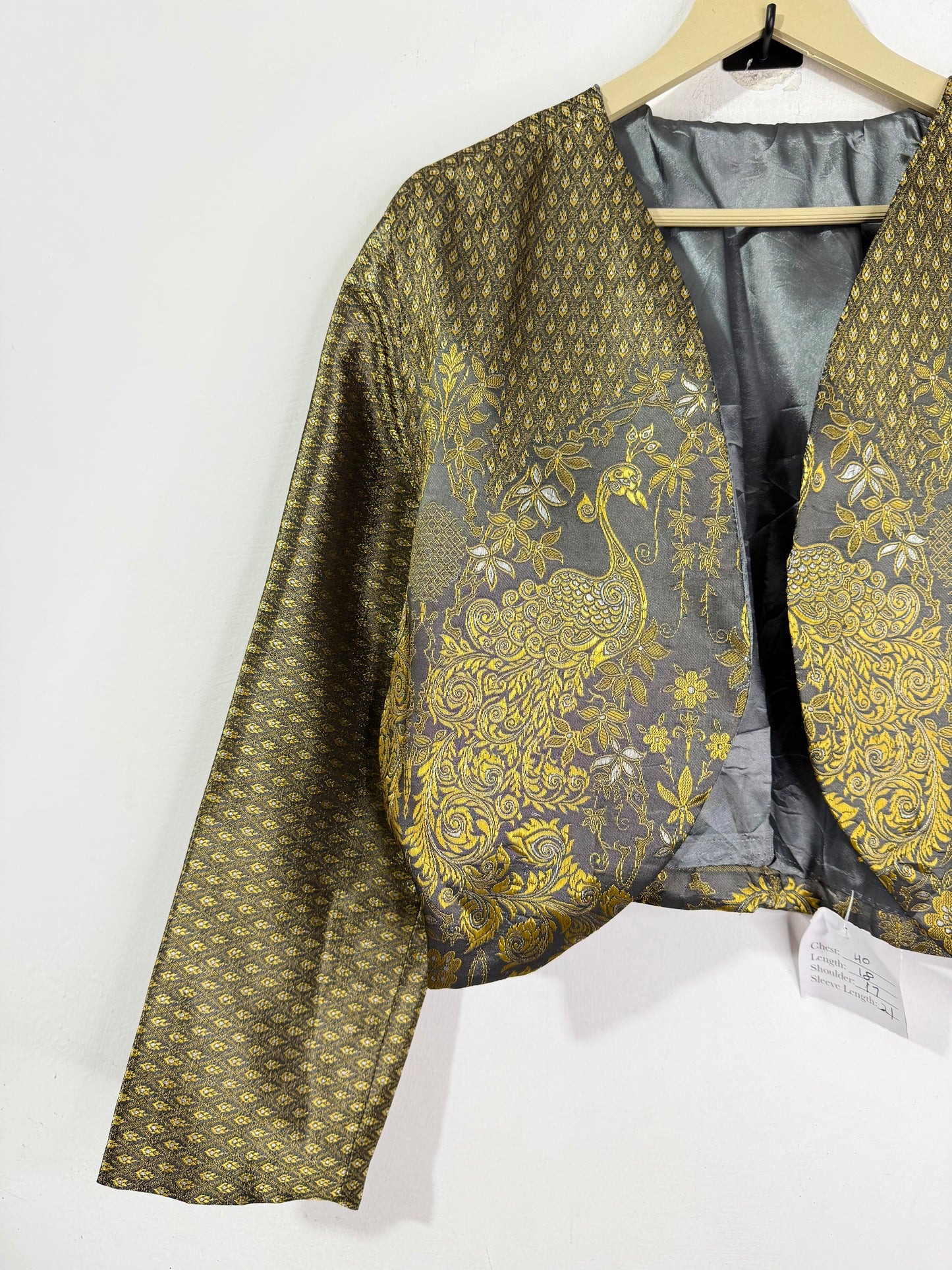 2D Printed Vintage Jacket