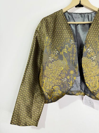 2D Printed Vintage Jacket