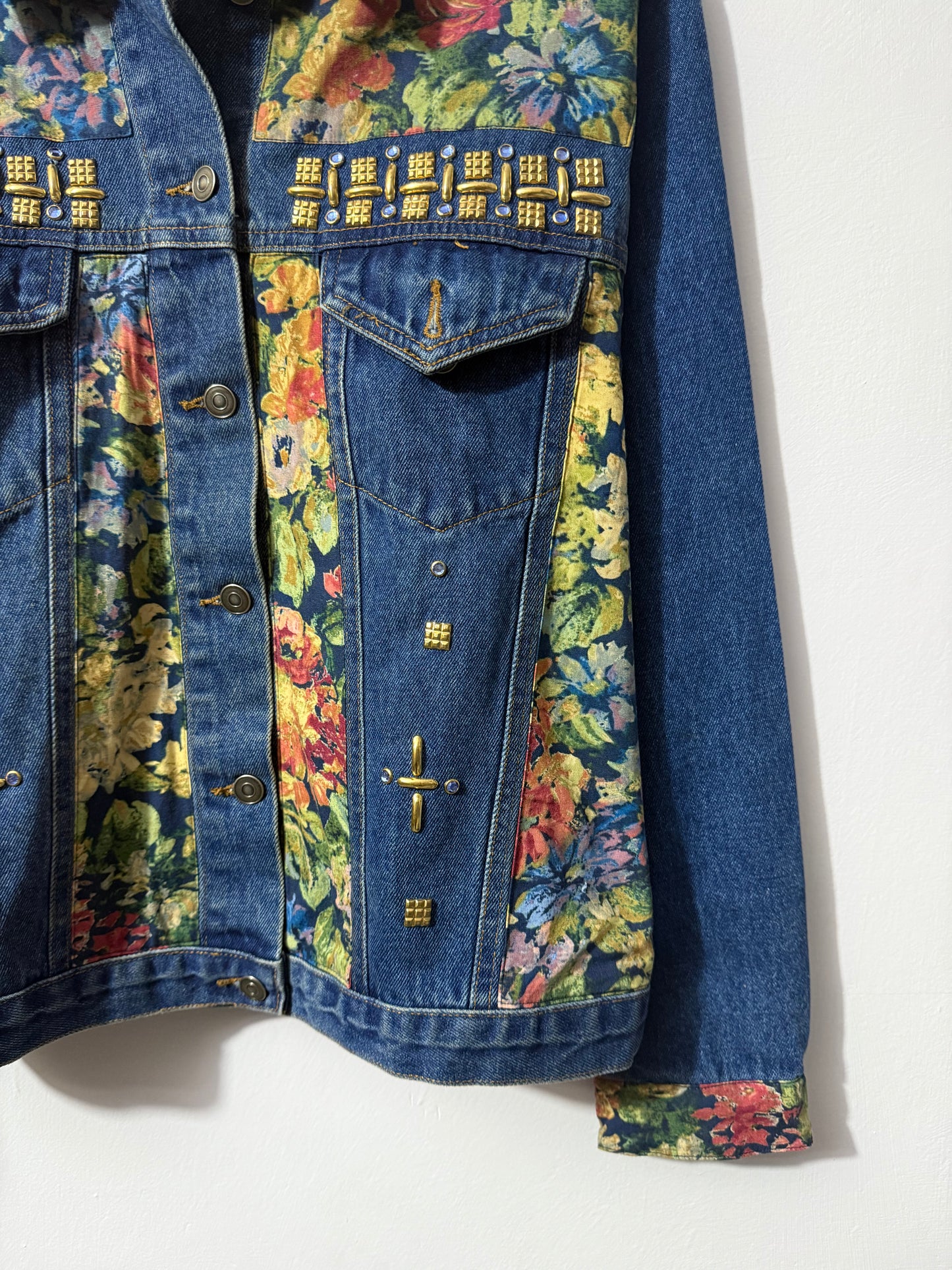 Customised patch  Denim Jacket