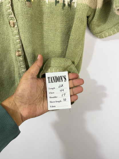 Hand embroidered Woolen Sweater