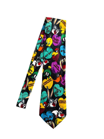 Looney Tunes Mania Vintage Silk Tie