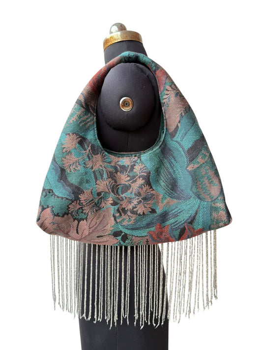HANDMADE JACQUARD SHOULDER BAG