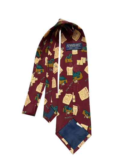 Renaissance Handmade Vintage Silk Tie
