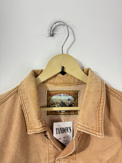 Customised tapestry patch Denim Jacket